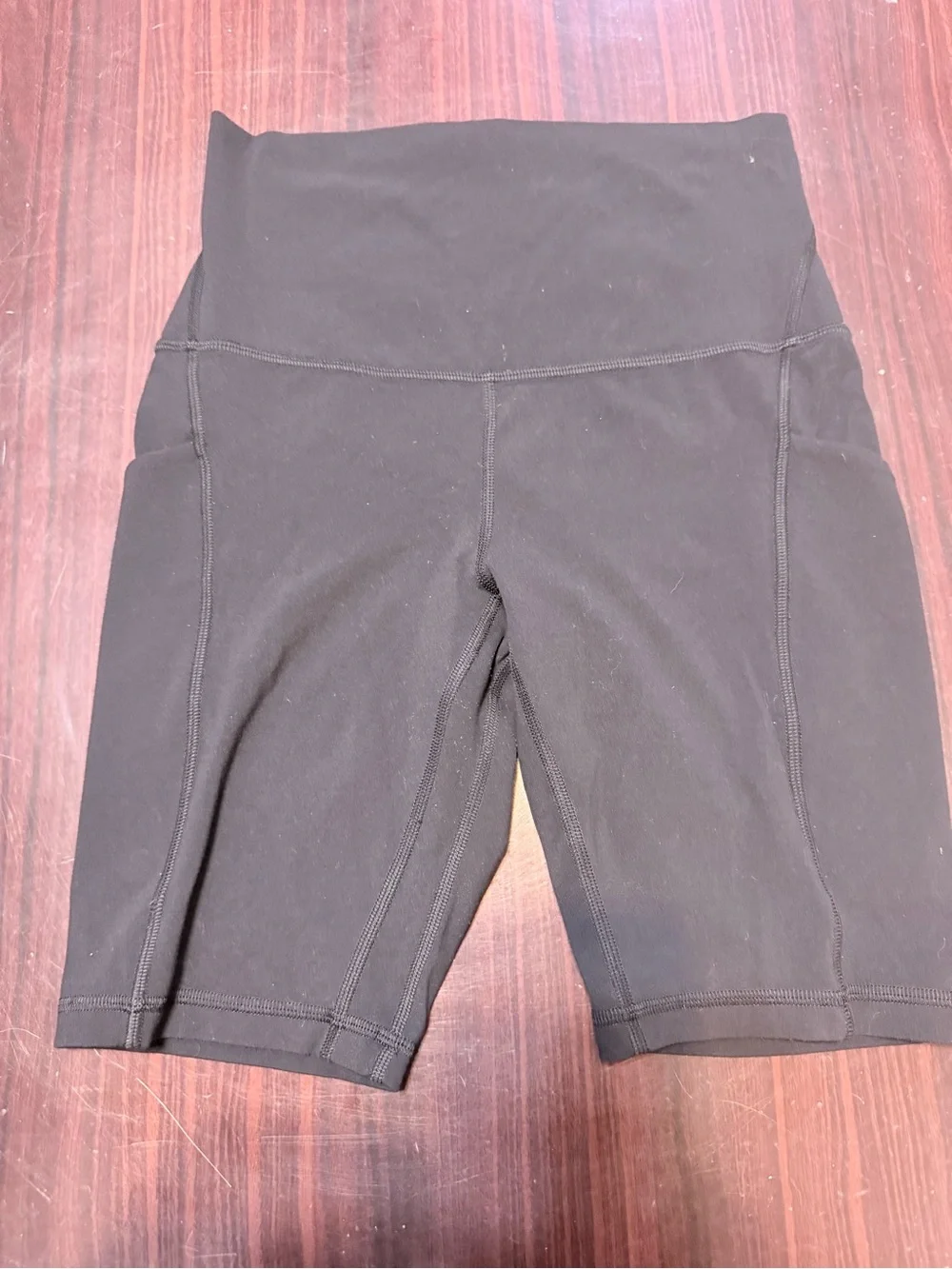 lululemon athletica Black High-Rise Bike Shorts